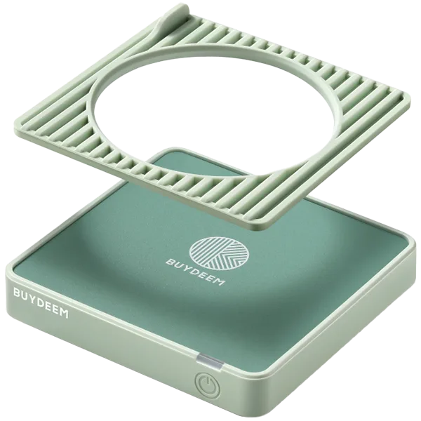 BUYDEEM Mug/coffee warmer, model OA2001, color Cozy Greenish — image 5