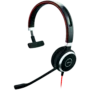 JABRA EVOLVE 40 UC Mono USB Headband, Noise cancelling, USB and 3.5 jack connectivity, with mute-button and volume control on the cord, Busylight , Discret boomarm
