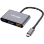 CANYON hub DS-4 3in1 USB-C Grey