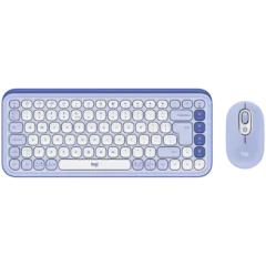 LOGITECH POP ICON COMBO - LILAC - UK - BT - N/A - INTNL-973