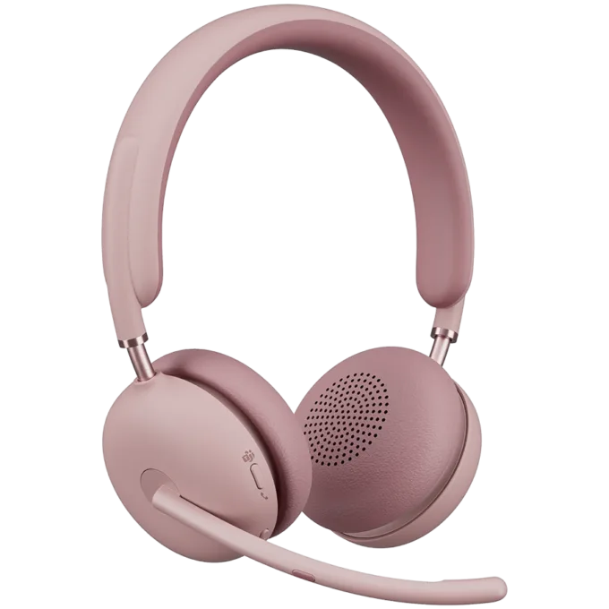 LOGITECH HEADSET - Logitech Zone Wireless 2 UC - ROSE,TEAMS - 2.4GHZ/BT - NO STAND — image 2