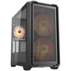 COUGAR MX600 Mini RGB PC Case, Mini Tower, Black