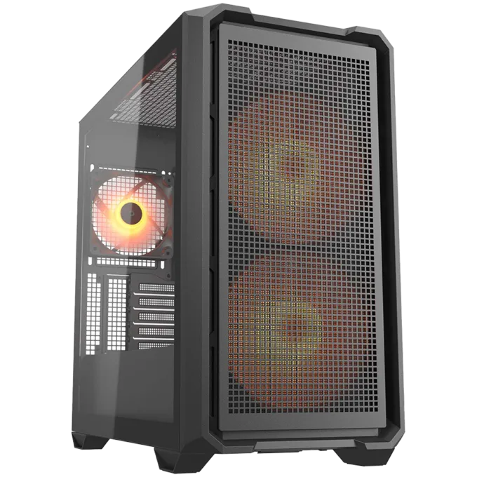 COUGAR MX600 Mini RGB PC Case, Mini Tower, Black — image 1