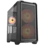 COUGAR MX600 Mini RGB PC Case, Mini Tower, Black