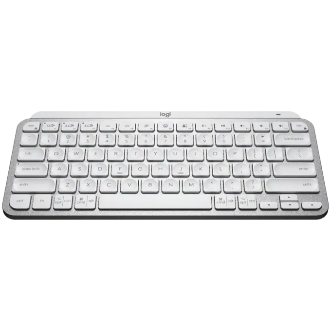 LOGITECH MX Keys Mini For MAC Bluetooth Illuminated Keyboard - PALE GREY - NORDIC — image 2