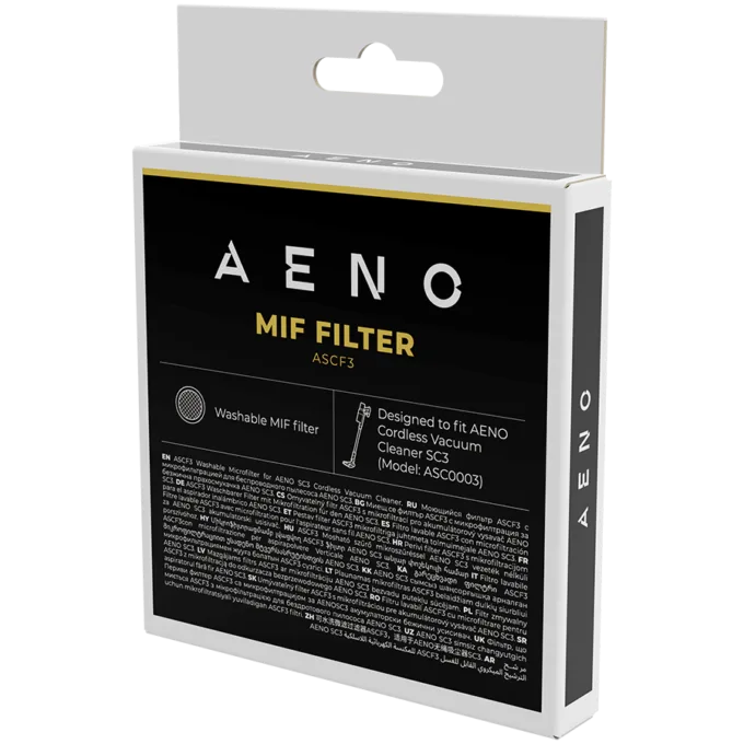AENO Washable MIF filter for stick vacuum cleaner SC3 — image 3