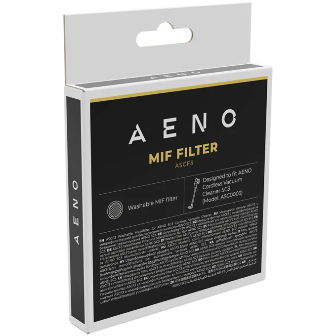 AENO Washable MIF filter for stick vacuum cleaner SC3 — image 4
