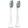 AENO Replacement toothbrush heads, White, Dupont bristles, 2pcs in set (for ADB0003/ADB0005 and ADB0004/ADB0006)