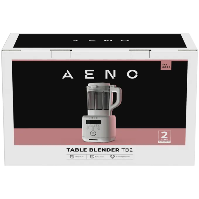 AENO Table Blender-Soupmaker TB1: 800W, 35000 rpm, boiling mode, high borosilicate glass cup, 1.75L, 8 automatic programs, 9 speeds, timer, preset time, LED-display — image 6