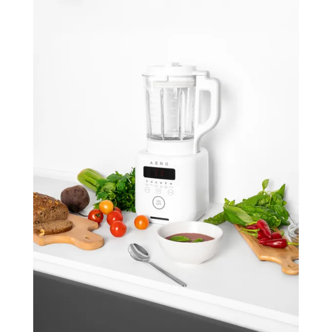 AENO Table Blender-Soupmaker TB2: 800W, 35000 rpm, boiling mode, high borosilicate glass cup, 1.75L, 6 automatic programs, preset time, LED-display — image 5