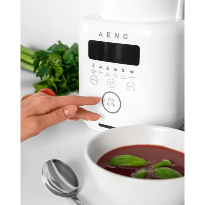 AENO Table Blender-Soupmaker TB2: 800W, 35000 rpm, boiling mode, high borosilicate glass cup, 1.75L, 6 automatic programs, preset time, LED-display — image 6