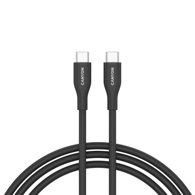 CANYON cable CC60SC10 C-C 60W 1m Silicon Black — image 1
