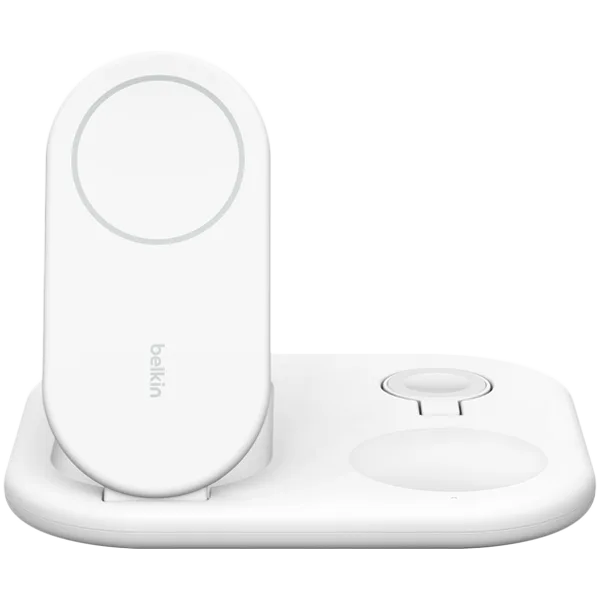 BELKIN Qi2 15w Magnetic 3in1 Stand, White — image 1