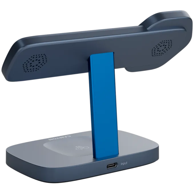 CANYON Wireless Charging Station Hexagon 310 3in1 DarkGrey/Blue — image 4