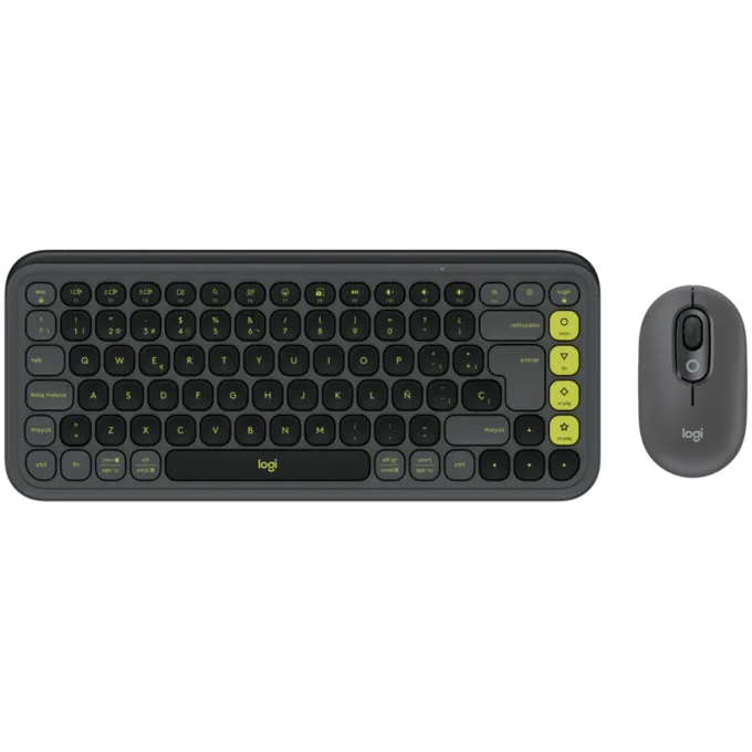 LOGITECH POP ICON COMBO - GRAPHITE - UKR - BT  - INTNL-973 — image 1