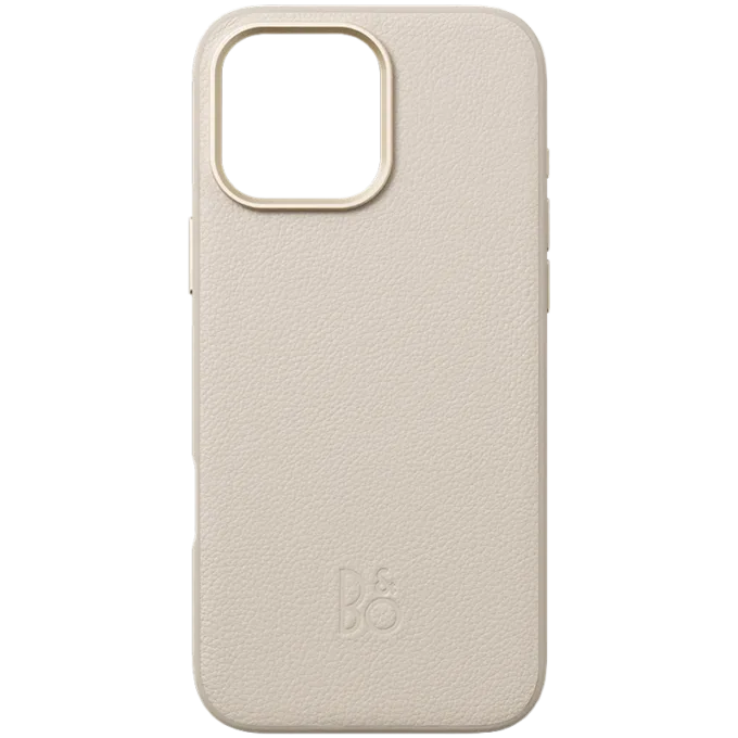 iPhone 16 Pro Leather Case Hourglass Sand — image 1