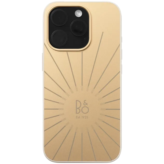 iPhone 16 Pro Max Aluminum Case Gold Tone — image 1