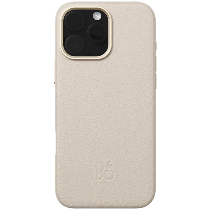 iPhone 16 Pro Max Leather Case Hourglass Sand — image 2