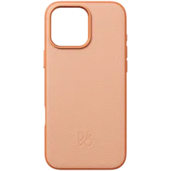 iPhone 16 Pro Leather Case Sunset Apricot