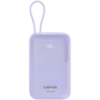 CANYON power bank OnPower 101 built-in cable 10000 mAh PD22.5W Purple