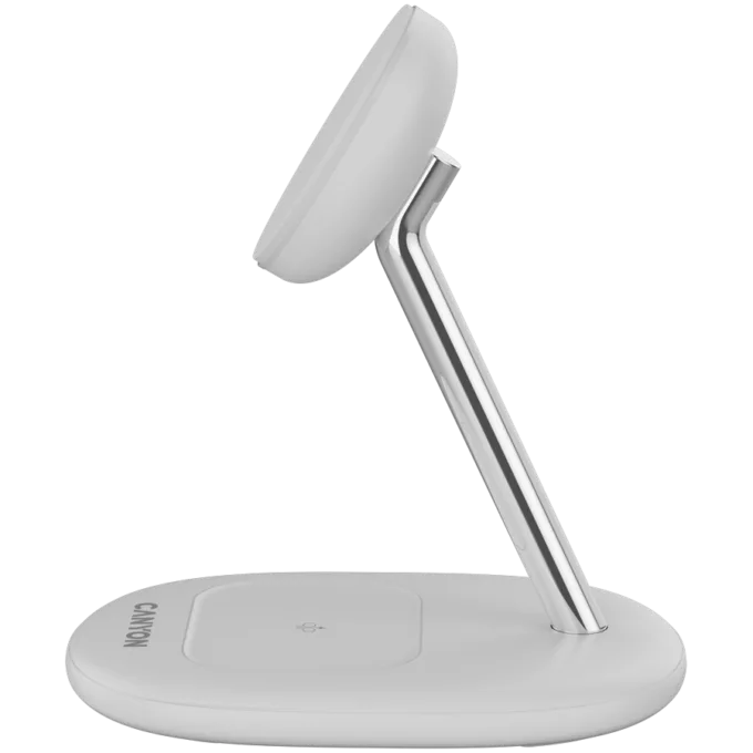 CANYON wireless charger WCS-205 15W Qi2 2in1 w/o adapter White — image 4