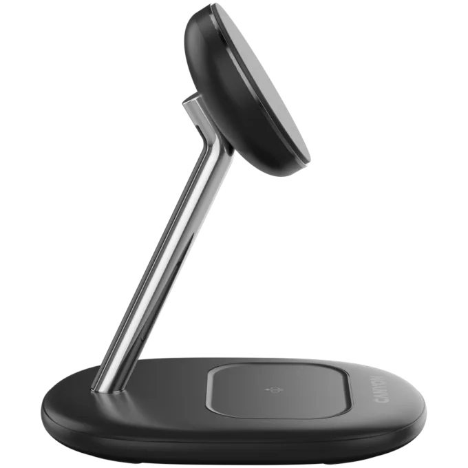 CANYON wireless charger WCS-205 15W Qi2 2in1 w/o adapter Black — image 6