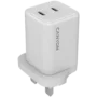 CANYON charger CU65ACC GaN 65W 2xPD 1xQC UK White