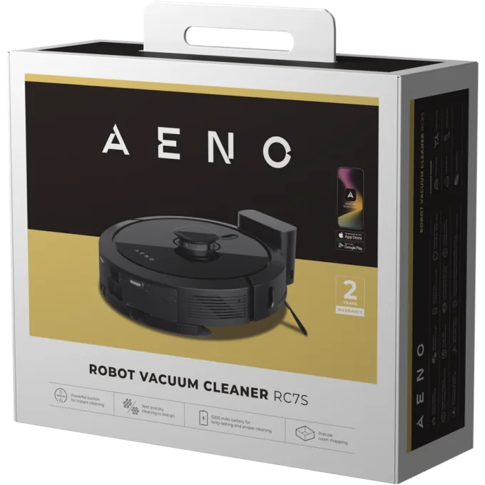 Laser Robot vacuum cleanerwith 5200 mah battery .2 in1 water tankand dustbin,300mi dustbin,300ml waterank,suction4000pa. — image 8