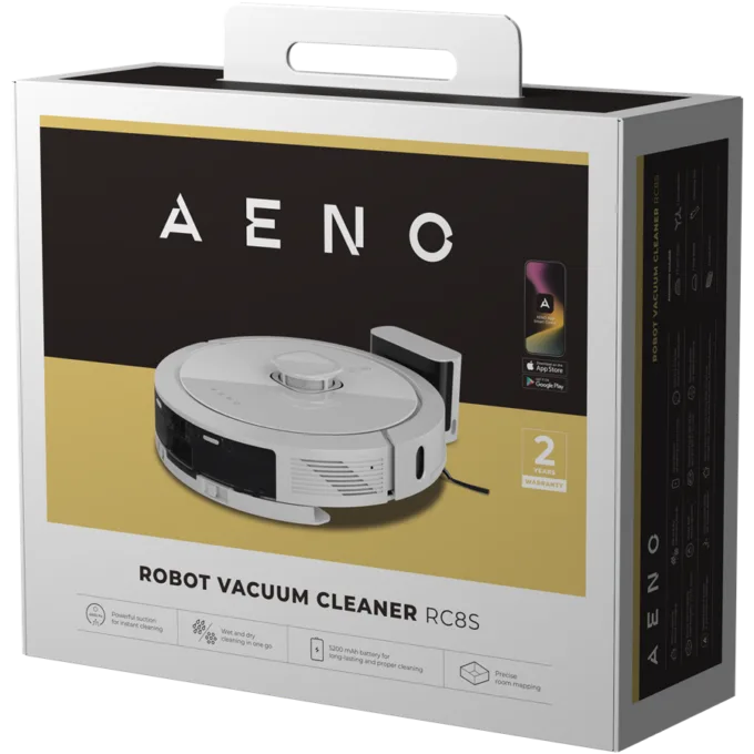Laser Robot vacuum cleanerwith 5200 mah battery .2 in1 water tankand dustbin,300mi dustbin,300ml waterank,suction4000pa. — image 8