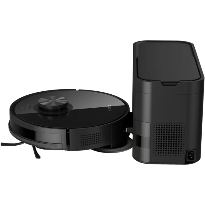 Robot Cleaner w/Dust Collector, black, 2in1 and dust tank, 4000pa, 3200mAh battery — image 2