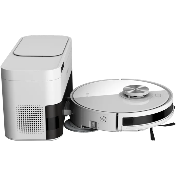 Robot Cleaner w/Dust Collector, white, 2in1 and dust tank, 4000pa, 3200mAh battery — image 3