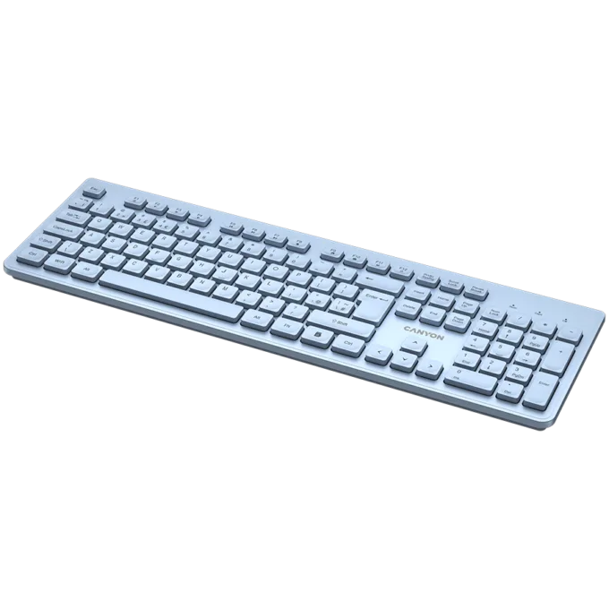 CANYON keyboard HKB-W01 UK/US AAA Wireless Blue — image 4