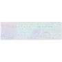 CANYON keyboard HKB-W11 UK/US RGB Dual Mode Wireless White