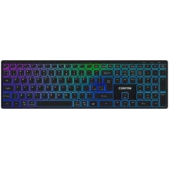 CANYON keyboard HKB-W11 UK/US RGB Dual Mode Wireless Black