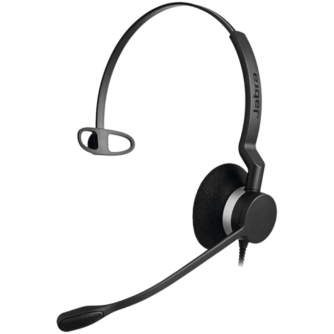 JABRA BIZ 2300 Mono Balanced Type: 82 E-STD , Noice Cancelling microphone boom: FreeSpin (headband), can only be used with the connecting cord: 8800-01-89 — image 1