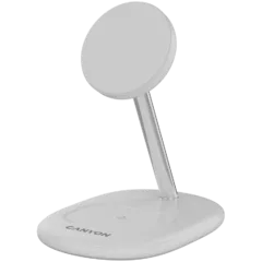 CANYON wireless charger WCS-205 15W Qi2 2in1 White