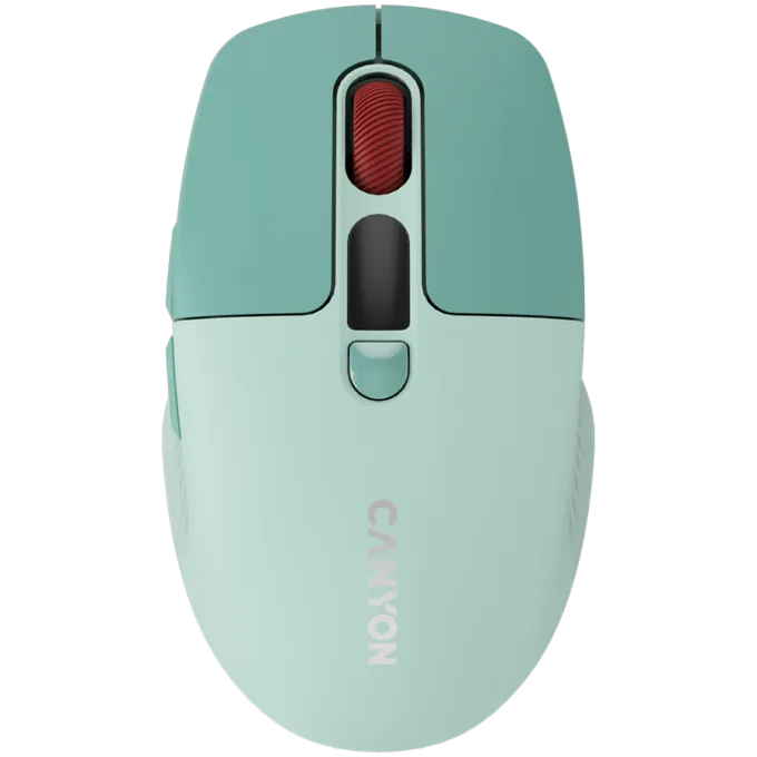 CANYON mouse MW-26 LCD Silent Dual Mode Wireless Green — image 1