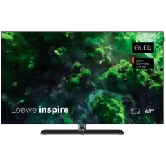 LOEWE TV 48'' Inspire dr+, 4K Ultra, OLED HDR, 1TB HDD, Integrated soundbar 60 W, 120 Hz