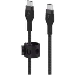 BELKIN  USB-C to USB-C 2.0 Braided silicone, 1M, Black