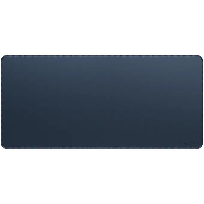 SATECHI Vegan-Leather Premium Desk Mat (Blue) — image 1