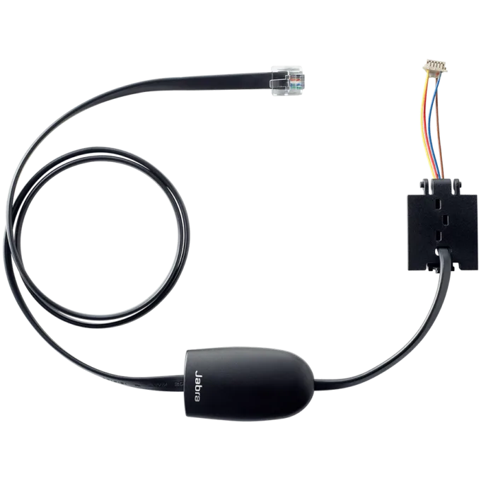 JABRA Link EHS-Adapter for GN 9120 DHSG, GN 93XX, PRO 94XX, PRO 920 and GO 6470 for electronically accepting calls for NEC DT730 & 750 desk phones — image 1
