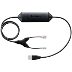 JABRA Link EHS-Adapter for 9120 DHSG, GN 93XX, PRO 94XX, PRO 920 and GO 6470  for electronically accepting calls for Nortel via USB (Nortel 1120, 1140 and 1150), connection cord supports multiuse connection between desk phone and PC