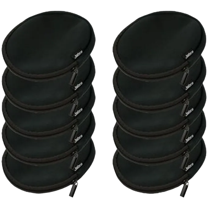 JABRA Nylon Headset carry pouch for JABRA BIZ 2400 (neoprene) - 10 pieces pack — image 1