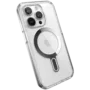 SPECK MOBILE COVER iPhone 15 Pro PRESIDIO CLR + MS + CL CLEAR/SERENE SILVER