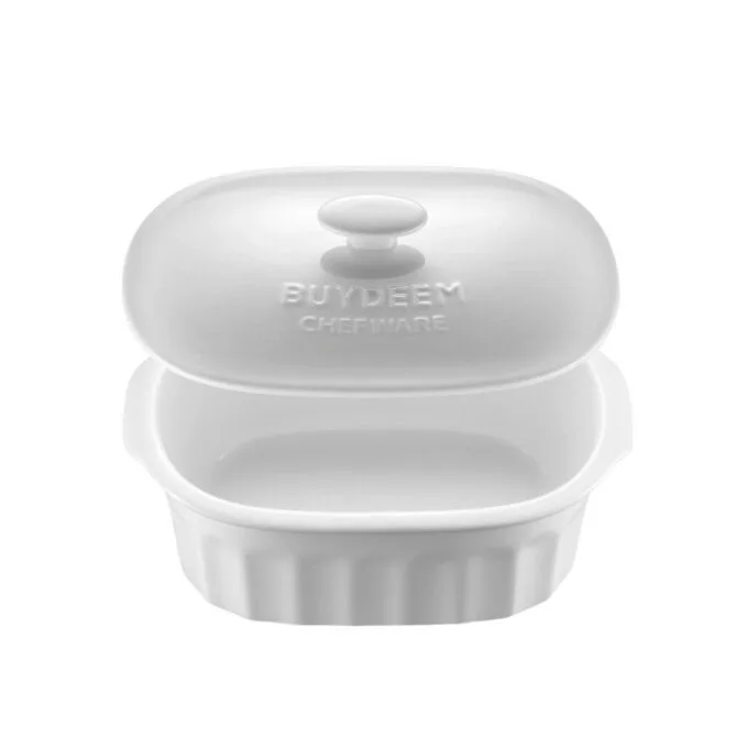 BUYDEEM Ceramic Cocotte 2 L, model CT1005, color White — image 1