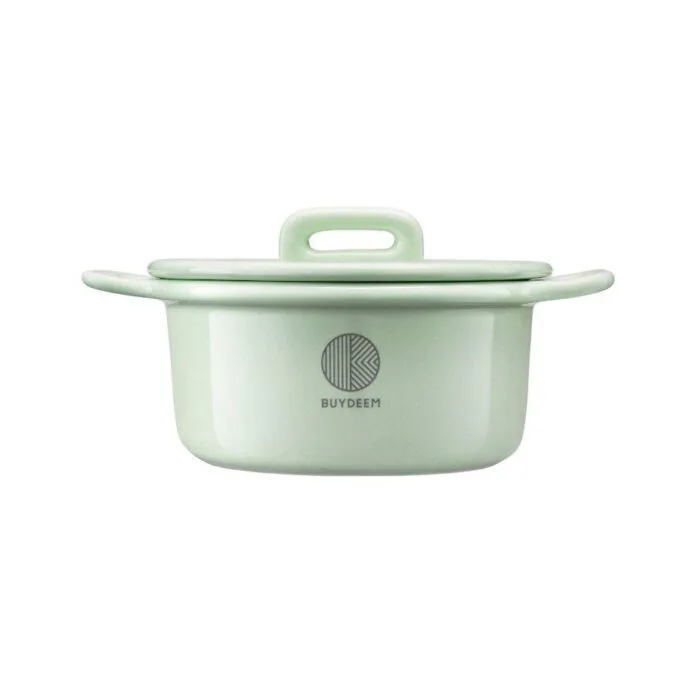 BUYDEEM Ceramic Mini Cocotte, model CT1002, color Cozy Greenish — image 1