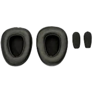JABRA BlueParrott S650-XT & B650-XT Refresh Kit; Two (2) Leatherette Cushions, Two (2) Microphone Wind Screens — image 1