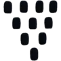 JABRA  Slim Foam Mic Covers for BlueParrott B250 Series headsets (10 pcs in bag)