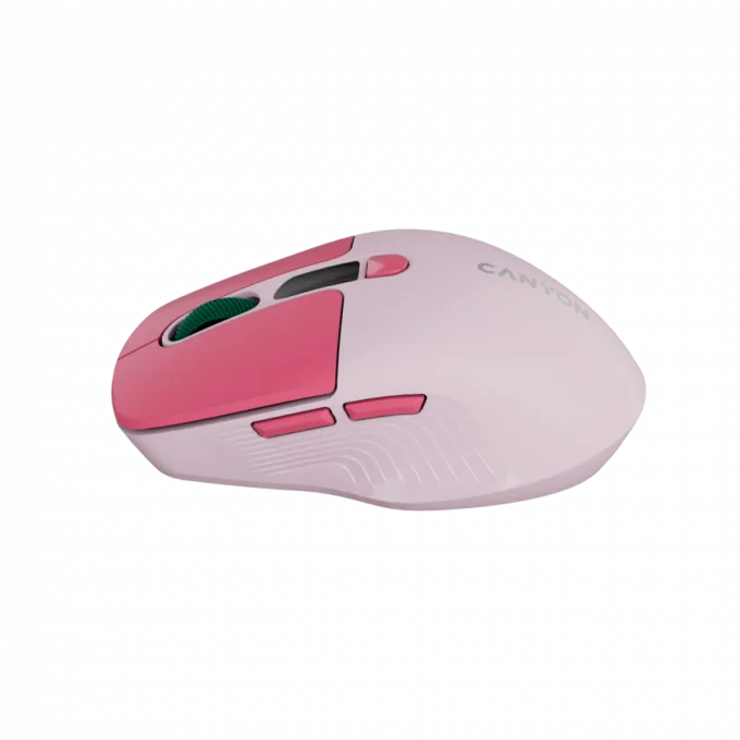 CANYON mouse MW-26 LCD Silent Dual Mode Wireless Pink — image 3