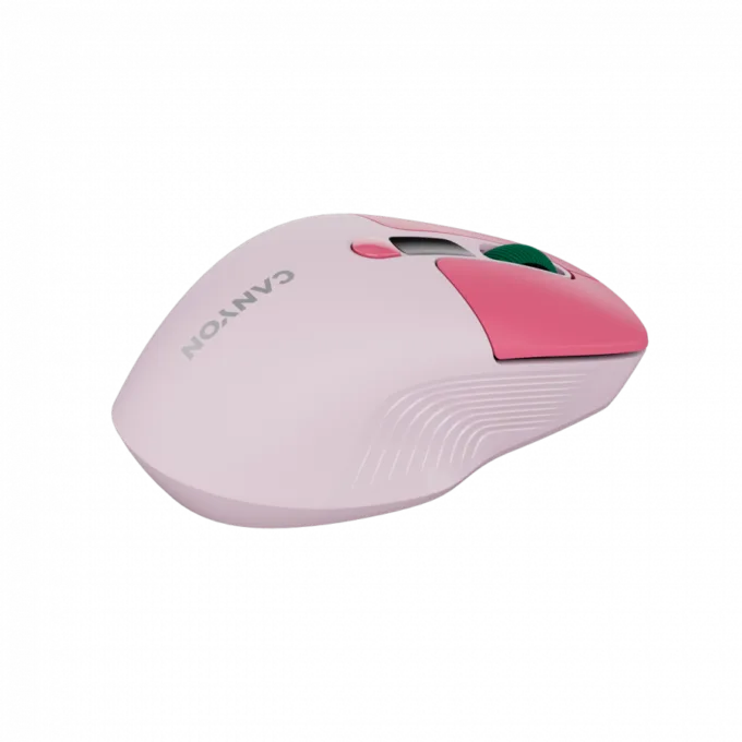 CANYON mouse MW-26 LCD Silent Dual Mode Wireless Pink — image 6